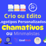 Eu vou Criar ou Aprimorar o seu Logotipo em até 24h