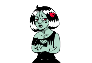 Eu vou fazer um design detalhado do seu personagem