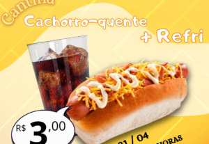 Eu vou fazer o cartaz dos seus produtos ou eventos.