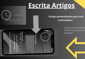 Eu vou Criar Artigos Originais para seu negócio.