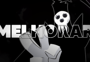 Eu vou criar uma thumbnail com texto vazado