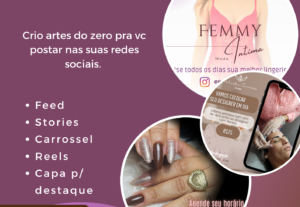 Eu vou  fazer Artes para sua rede social.