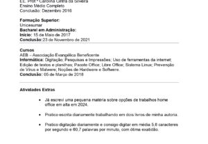 Eu vou Produzir e Transcrever seus Textos