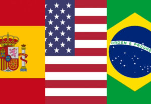 Eu vou dizer qualquer coisa em espanhol, inglês ou português