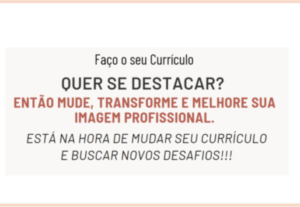 Eu vou otimizar o seu currículo de forma ágil e objetiva.
