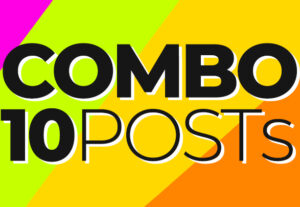 Eu vou  fazer Combo Criativo: 10 Artes para suas Redes Socia...