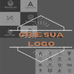 Eu vou criar logotipos profissionais e criativas.