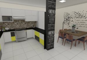 Eu vou desenhar em 3d sua casa ou projeto que deseja.