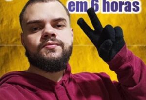 Eu vou fazer uma super propaganda em até 6 horas.