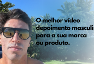 Eu vou fazer o vídeo promocional do seu produto, sem cortes.