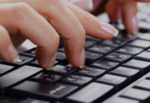 Eu vou digitar textos.