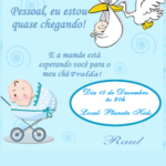 Eu vou fazer o convite do jeitinho que você quer