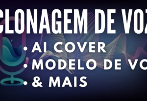 Eu vou clonar e/ou trocar uma voz com inteligência artificia...