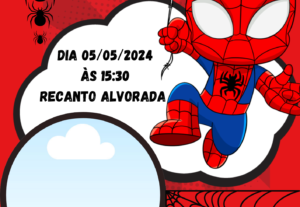 Eu vou fazer convites de aniversário, chá revelação e festas