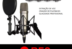 Eu vou extrair a voz da música que você mandar