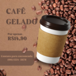 Eu vou fazer  arte promocional para qualquer tipo de comérci...