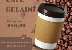 Eu vou fazer  arte promocional para qualquer tipo de comérci...