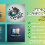Eu vou criar uma logo marca  em 3d animada.