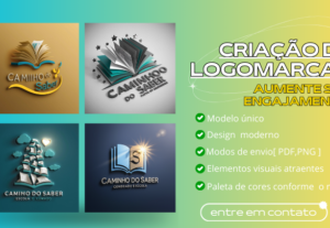 Eu vou criar uma logo marca  em 3d animada.