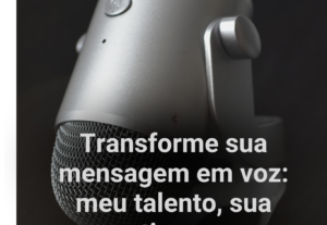 Eu vou dar a Voz que você precisa