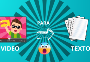 Eu vou transcrever seu video para texto