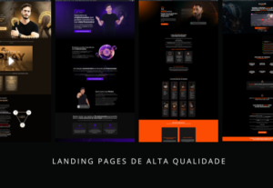 Eu vou fazer a sua landing page de alta conversão.