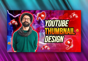 Eu vou Fazer thumbnail banners social media e logos