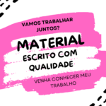 Eu vou transcrever e diagramar seu material com qualidade