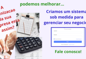 Eu vou fazer das suas planilhas um sistema
