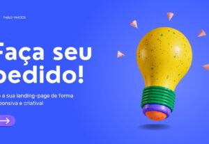 Eu vou criar a sua Landing Page -