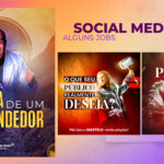 Eu vou fazer imagens para rede social, ou para seu anúncio.