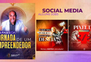 Eu vou fazer imagens para rede social, ou para seu anúncio.