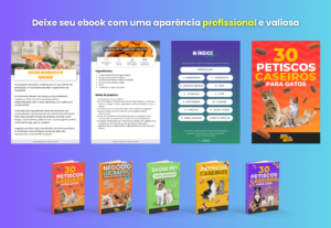 Eu vou diagramar seu ebook de forma profissional