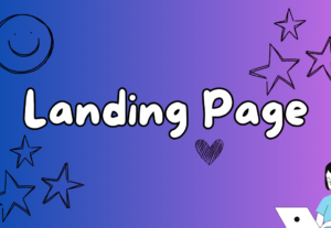 Eu vou fazer  a sua landing page.