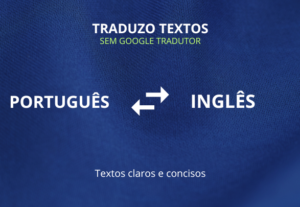 Eu vou fazer a tradução do seu texto