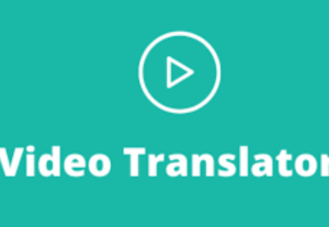 Eu vou traduzir seu video para o inglês
