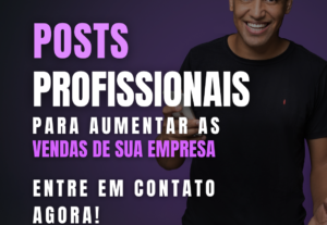 Eu vou fazer posts profissionais para seu instagram