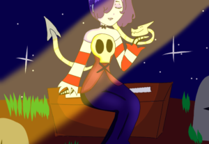 Eu vou fazer desenho versão anime+chibi