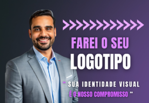 Eu vou fazer seu logotipo da forma mais criativa do site.