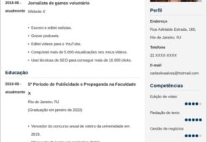 Eu vou fazer currículo perfeito para você do zero