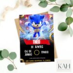 Eu vou fazer o seu convite de aniversário personalizado