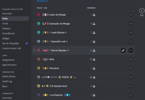 Eu vou fazer um servidor completo para você no Discord