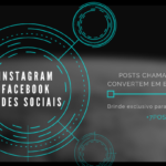 Eu vou Fazer7 posts para suas redes sociais