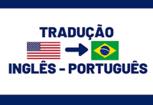 Eu vou traduzir do inglês/espanhol para português