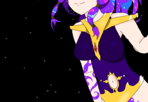 Eu vou fazer uma arte para você, personagem, cenário etc