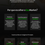 Eu vou criar a landing page do seu site