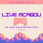 Eu vou fazer um banner ou overlay pra seu perfil da twitch