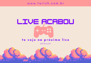 Eu vou fazer um banner ou overlay pra seu perfil da twitch