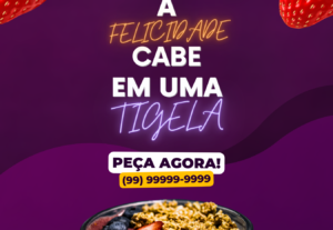 Eu vou fazer uma arte para a sua rede social