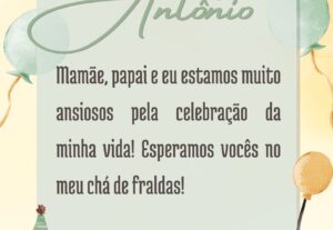 Eu vou criar o melhor convite interativo para a seu evento.